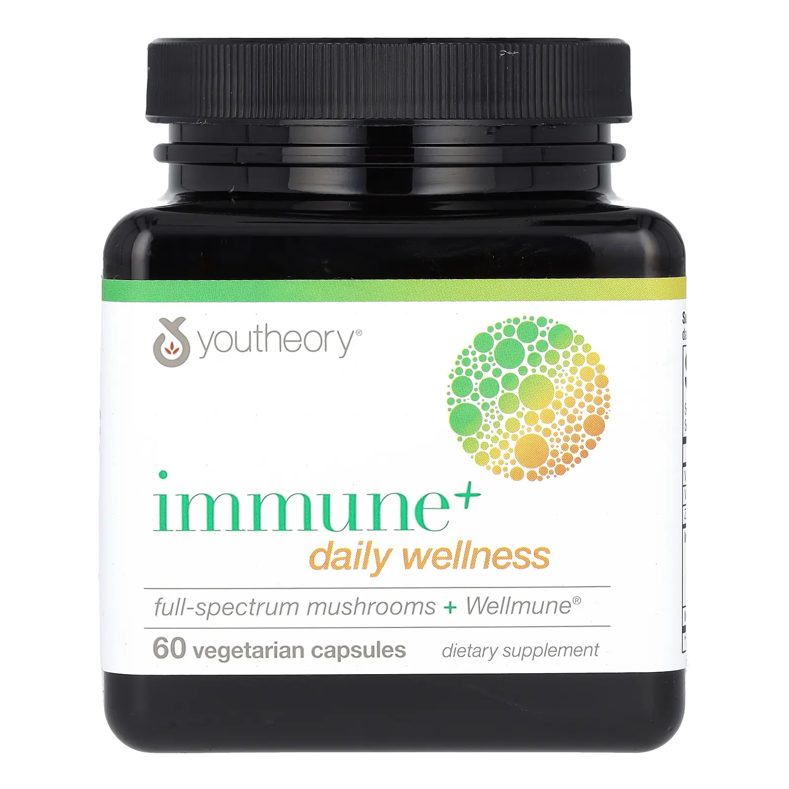Youtheory Immune+ Daily Wellness, 60 Vegetarian Capsules