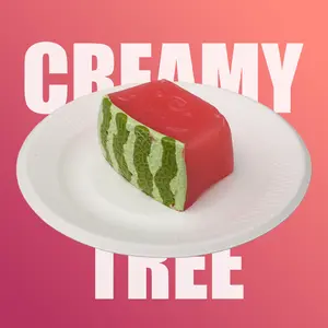 Creamy Tree Watermelon Squishy Toy for Adult and Children