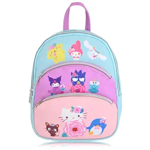 Fast Forward Sanrio Hello Kitty Backpack for Women, Men, Unisex | Cute PU Leather 10" Mini Backpack Purse