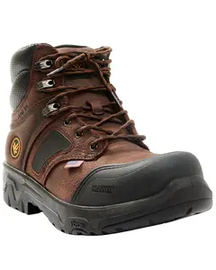 Hawx Men's 6" Anthem Lab Lace-Up Work Boot Composite Toe - Bhxc0r0w72