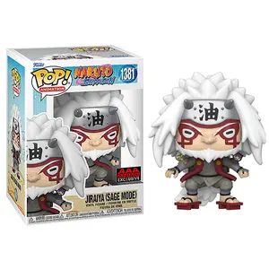 Funko Pop! Jiraiya Sage Mode, Naruto 1381 - AAA Anime Exclusive Vinyl Figure in PopShield Protector