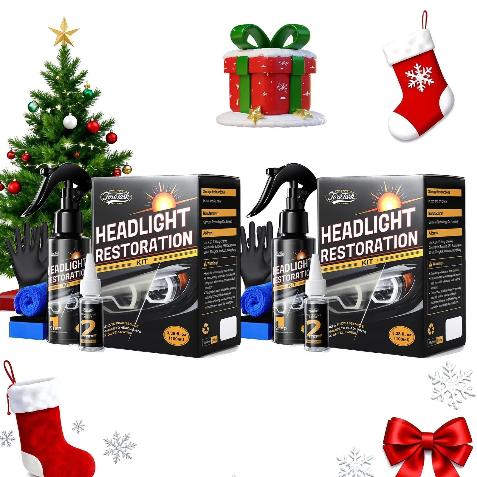 Two bottle of Headlight Restoration Kits