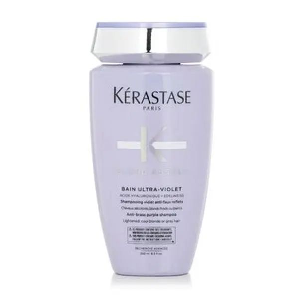 Kérastase Blond Absolu Bain Ultra-Violet Anti-Brass Purple Shampoo (Lightened, Cool Blonde or Grey Hair)，250ml