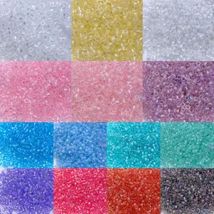 9300pcs Glass Seed Beads Set, Bead Assortment, 14 Colors, 2.0mm Colorful Core, DIY Jewelry Making Supplies, Handmade Bracelets & Necklaces, Diy Kits