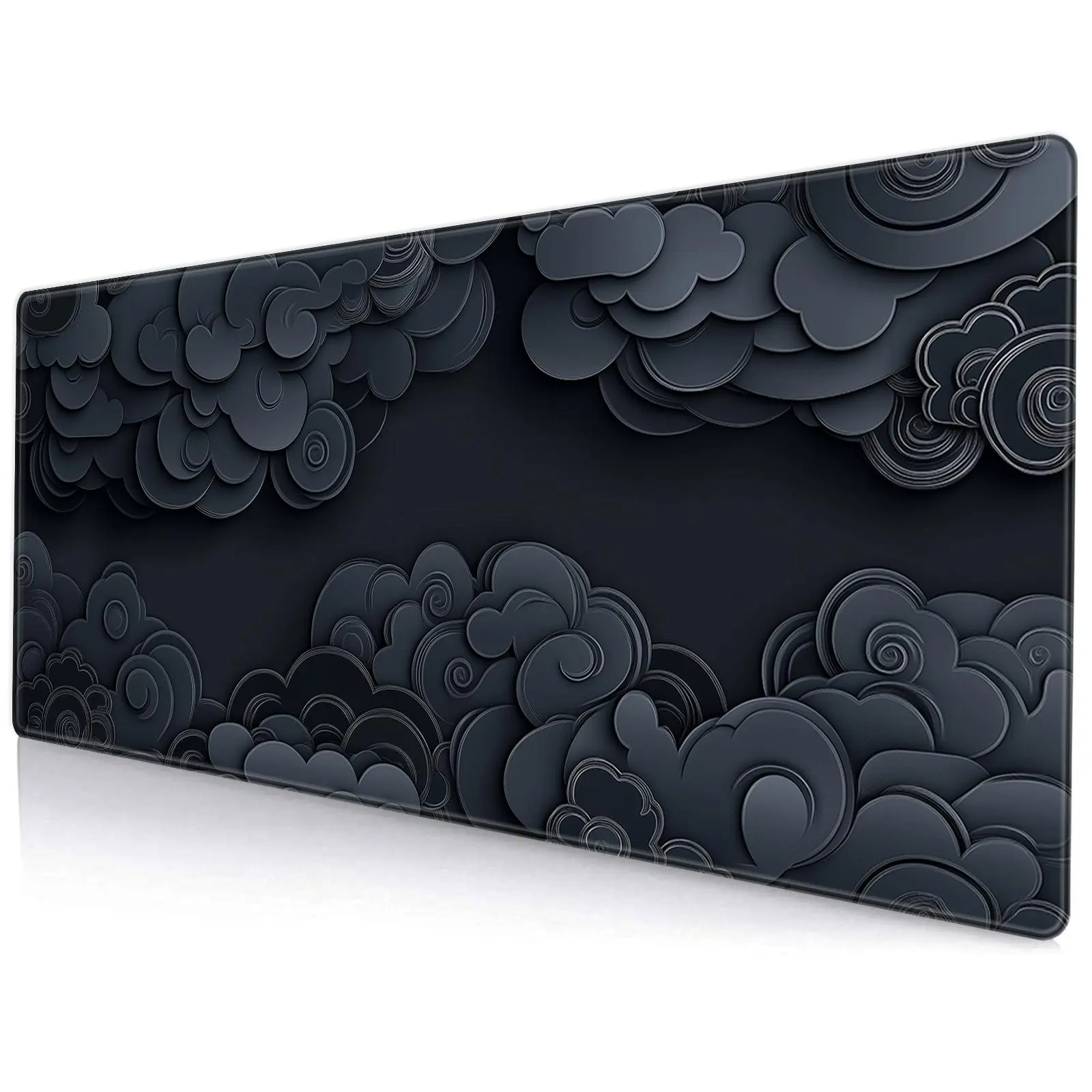 Cloud Pattern Design Mouse Pad, Rectangle Gaming Mouse Pad, Anti-slip Mousepad, Decorative Mouse Mat for Home Office Desk, Desk Accessories