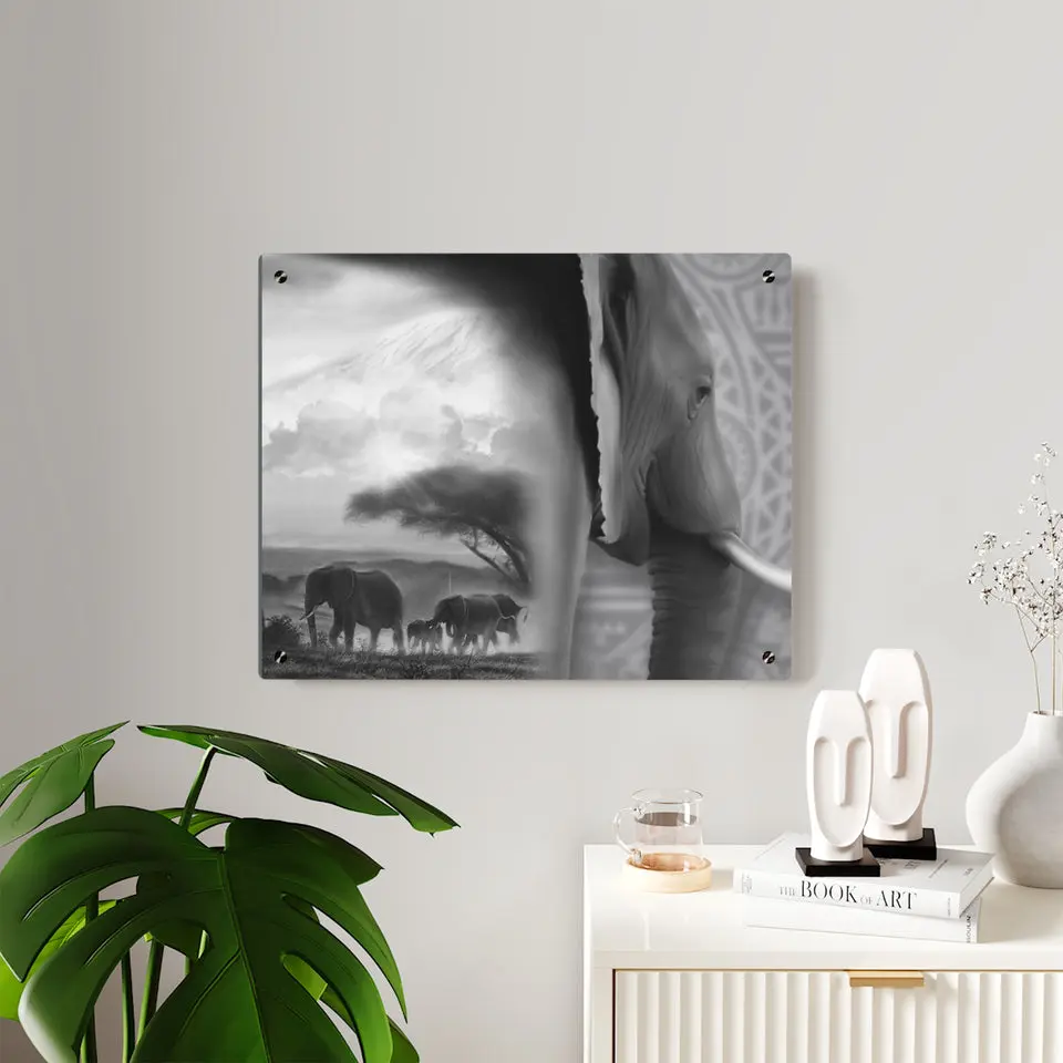Matriarch Acrylic Art Panels Acrylic Art Panels | Vibrant Abstract Paintings | Contemporary Wall Décor | Unique Home Artwork | Museum Quality Modern Art