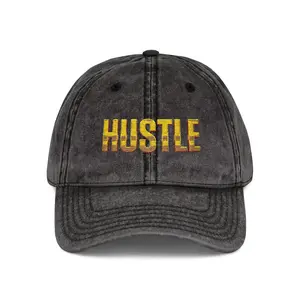 Hustle Vintage Cap (Embroidery)
