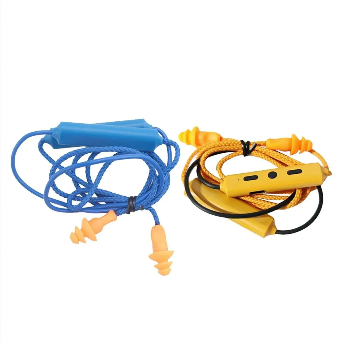 2PCS Earphone Bluetooth Ear Plugs for Work,Hearing Protection, Noise Suppression,Construction Sites, Noisy Places