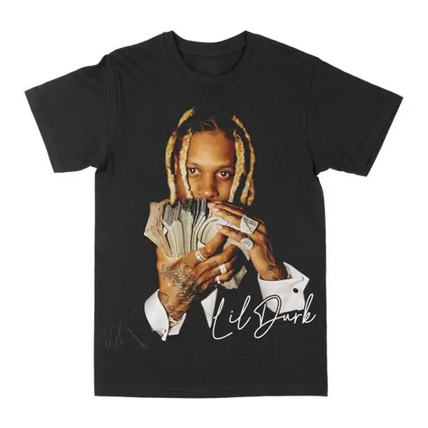 Lil Durk Holding Paper Graphic Tee
