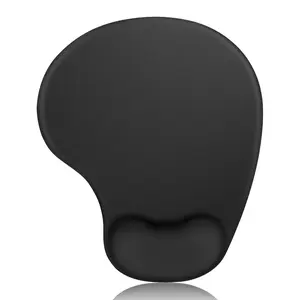 Mouse Mat with Wrist Support, Mouse Pad with Non Slip Base, Ergonomic Comfort Washable Office Mouse Pad for PC Computer and Laptop