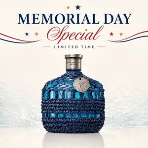 Artisan Blu by John Varvatos for Men - 4.2 oz EDT Spray, Fresh Woody Aquatic Scent, Memotial Day Gift