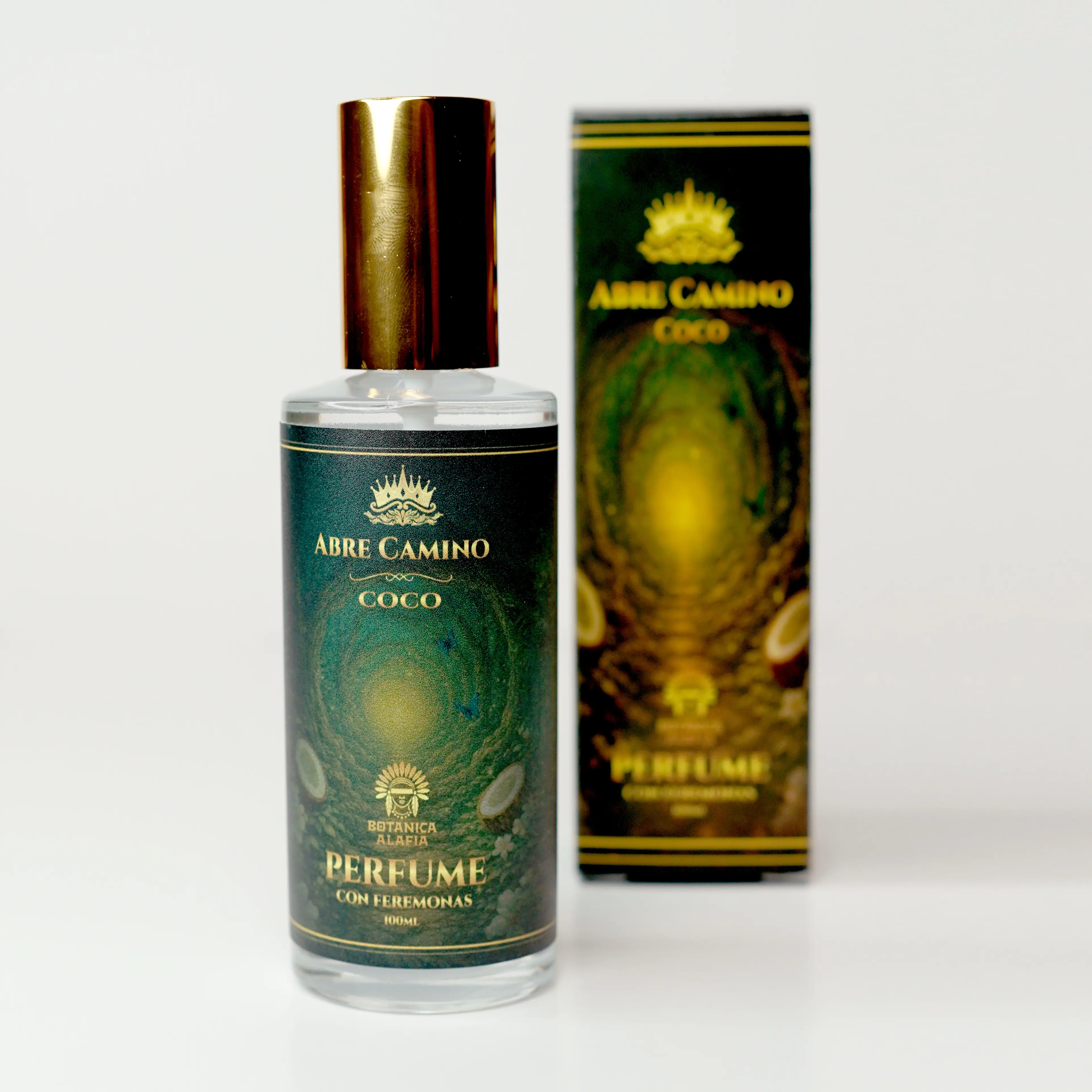 Abre Camino Coco Perfume – Fresh Coconut Fragrance – 100 ml