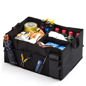 Big Capacity Car Storage Box Car Trunk Organizer Car Organizers And Storage Eco-Friendly Super Durable Collapsible Cargo Storage Tool Auto Trucks Trunk Box