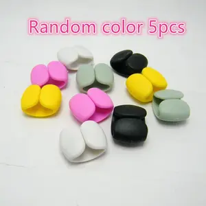 5 Pieces Set New Storage And Organization Travel Data Cable Hub Decoration Earphone Charging Cable Storage Buckle Multifunctional Cable Organizer