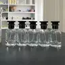 5-Pack Portable Convenience Refillable Perfume Bottles, Clear Glass Travel Perfume Atomizer, Travel Pump Bottle, Perfume Dispenser for Travel