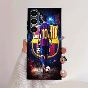 Football Print Phone Case Made of Shock-Resistant And Durable TPU Material Offers  Compatible with Samsung Galaxy S26 S25 S24 S23 S22 S21 Ultra FE Plus For iphone 17 16 15 14 13 12 11 17Air Plus Pro Promax