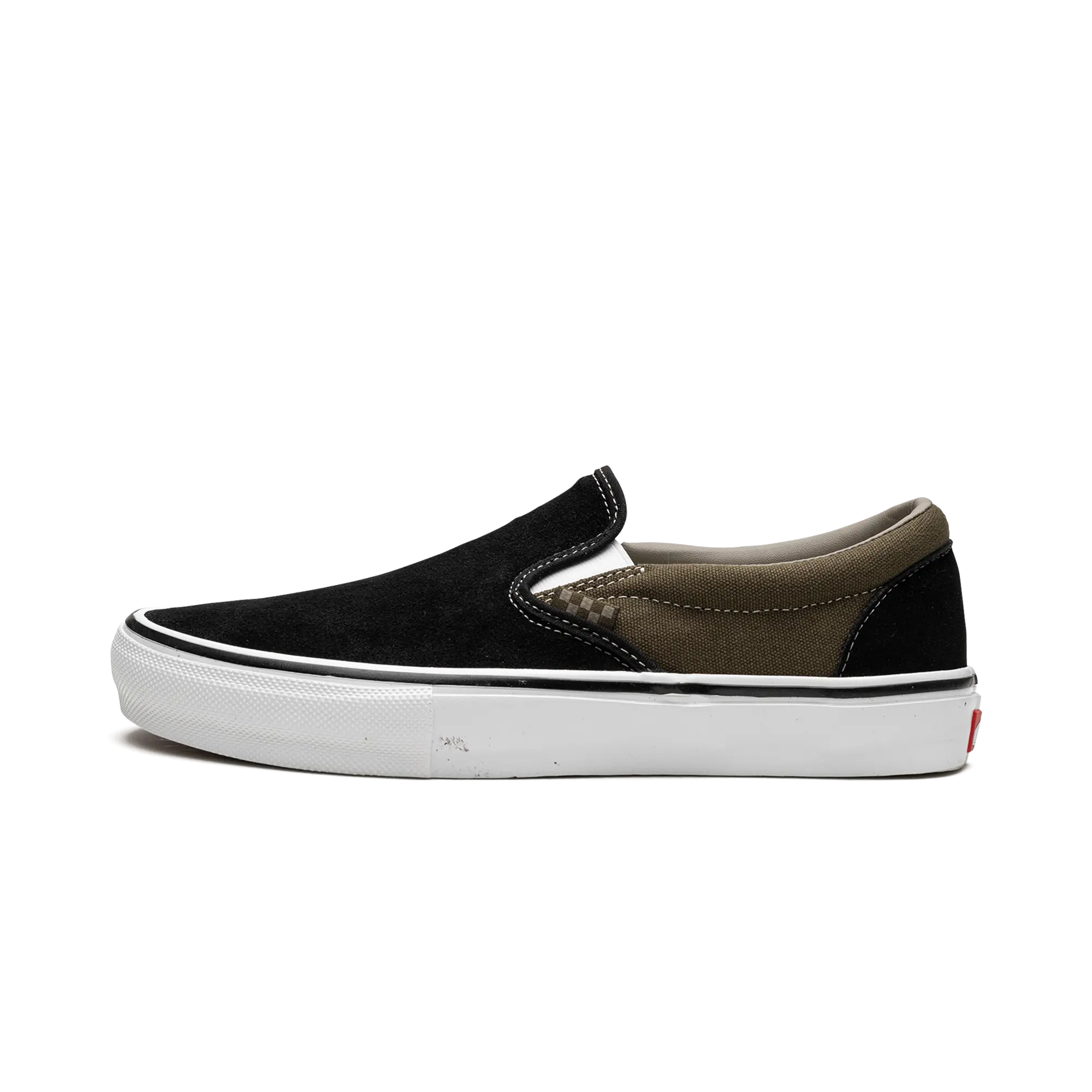 Vans Skate Slip-On "Black / Olive" VN0A5FCAB1V