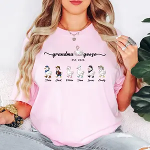 Women's "MAMA" Letter Print Fitted Round Neck Tee, Casual Short Sleeve Crew Neck T-Shirt for Daily Wear, Ladies Clothes for All Seasons, Womenswear