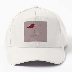 Pinegrove Cardinal Twill Cap Hat - Show your love for Pinegrove with this cap featuring the Cardinal design, perfect for fans of the band and those who appreciate indie music and artistic fashion.