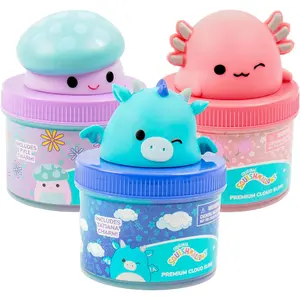 Premium Cloud Slime, 3-Pack, 9 Slime Add Ins, 8 oz. Fluffy Slimes, Slime for Kids, Bulk Slime, Great 6 Year Old Toys & Party Favors, Super Soft Sludge Toy
