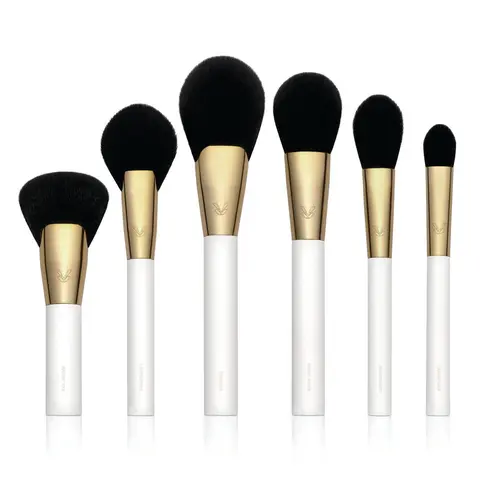 Pro Makeup Brushes - For Easy Makeup Application - Precise Face And Complexion Application