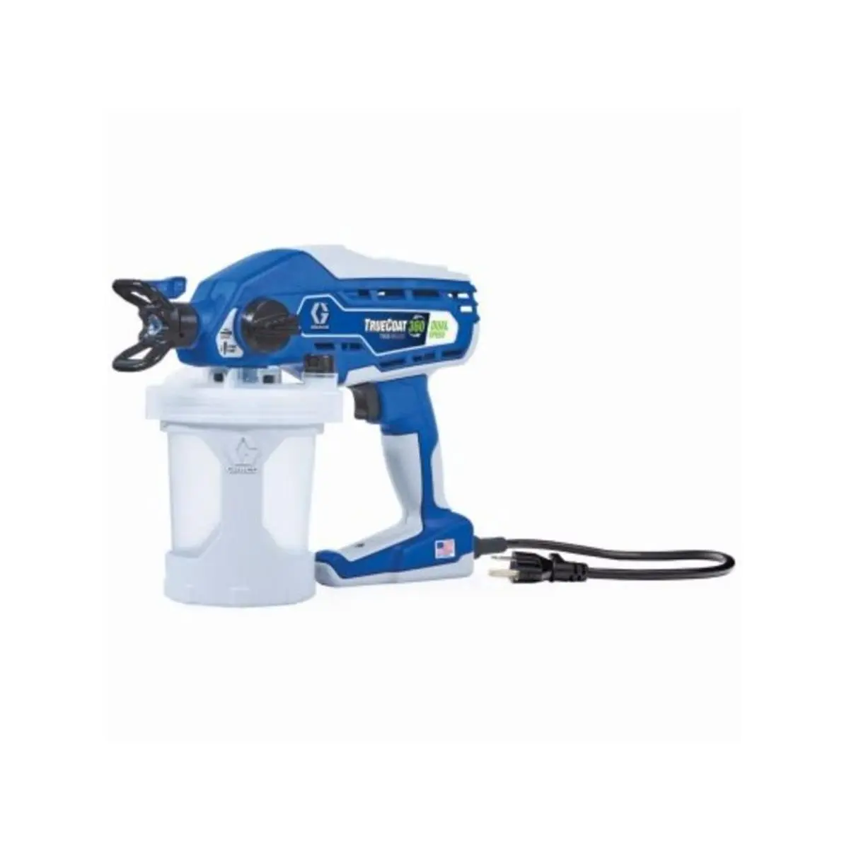 Graco 116213 TrueCoat 360 Corded Power Airless Paint Sprayer Full Kit - Portable, Dual-Speed Handheld Paint Spraying Tool with Grip, Paint Sprayer Machine