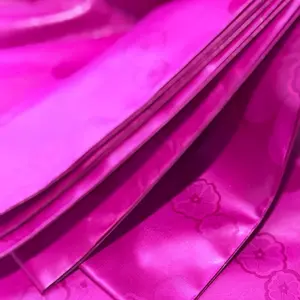 Getzner Genuine Brocade Fabric 100% Cotton Silky Sheen Creaky Finish Rose Scent Woven Edge Made in Austria