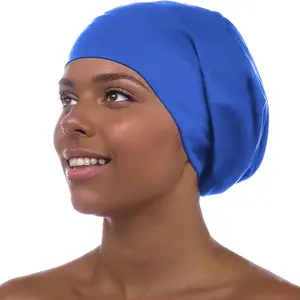 Extra Large Swim Cap - Swim Cap for Long Hair, Dreadlocks, Weaves, Hair Extensions, Braids, Curls & Afros - Silicone Swimming Cap for Women & Men, Keep Hair Dry