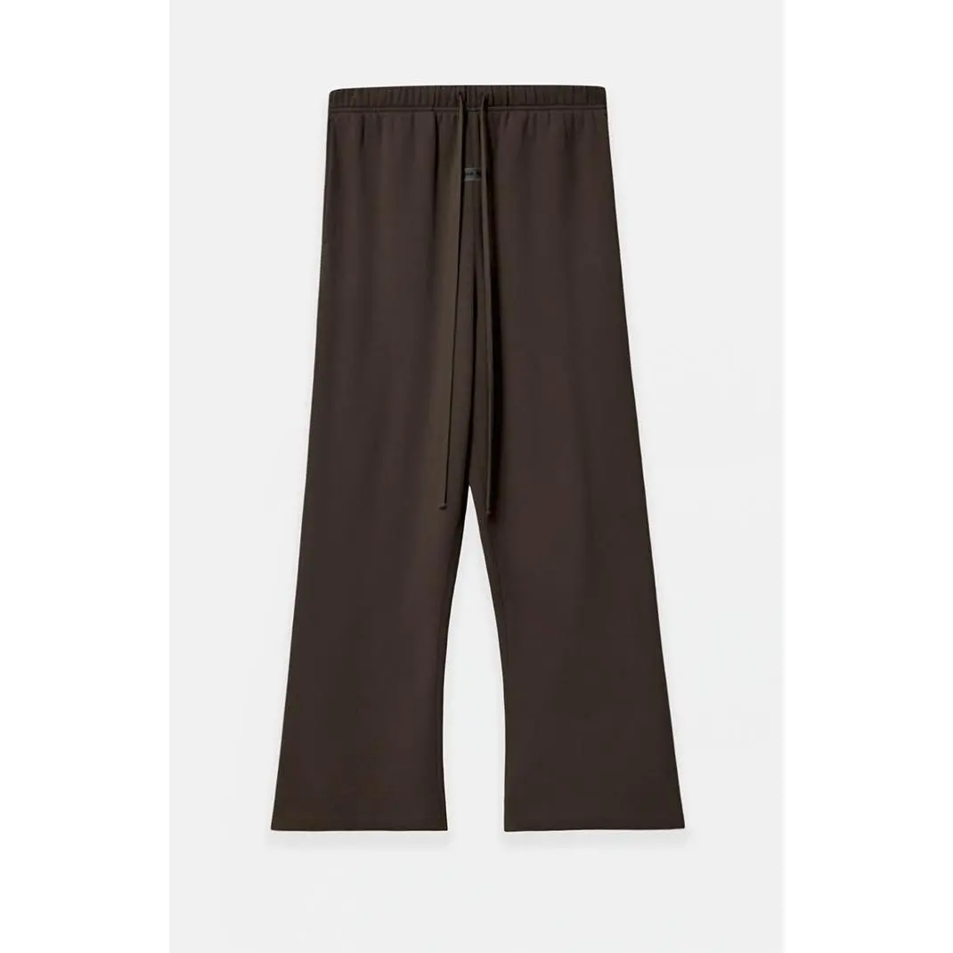 Fear of God ESSENTIALS Men's Brown Fleece Flare Sweatpants