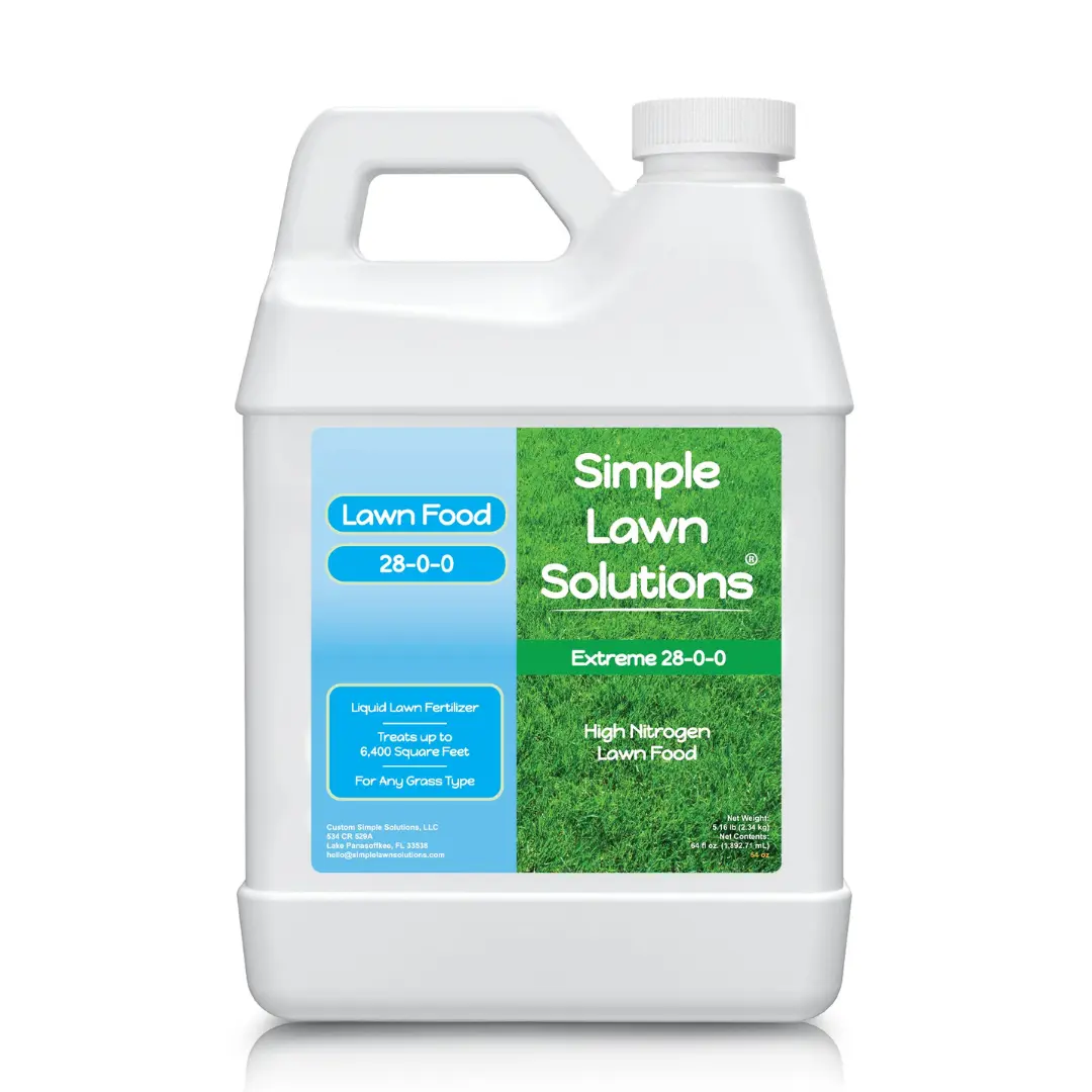 Lawn Food: 28-0-0 High Nitrogen (64 ounce)