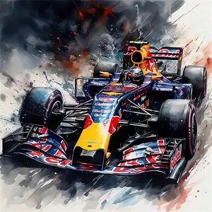 DIY 5D Spider Diamond Art Canvas, Cartoon Style, Sizes 30.48x40.64cm & 40.64x50.8cm, Round Crystal Beads, Acrylic Material, Home Wall Decor