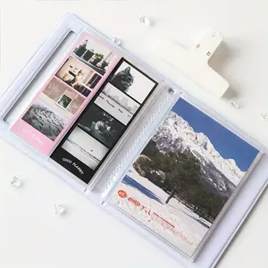 A Storage Album for Four-Panel Comics And Instant Photo Cards, Suitable for Organizing Four Consecutive Shots And Stickers, As Well As Instant Photos, Photocard Album, Album Photocards