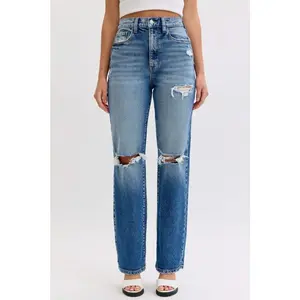 Cello Super High Rise Dad Jean