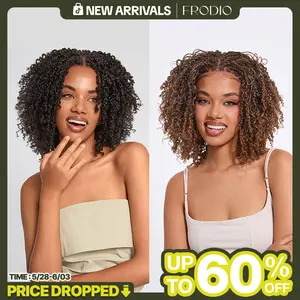 Frodio Veralux™ Fiber Micro Twist Curly Dreadlock Wig 11x4 HD Lace Front #summervibes