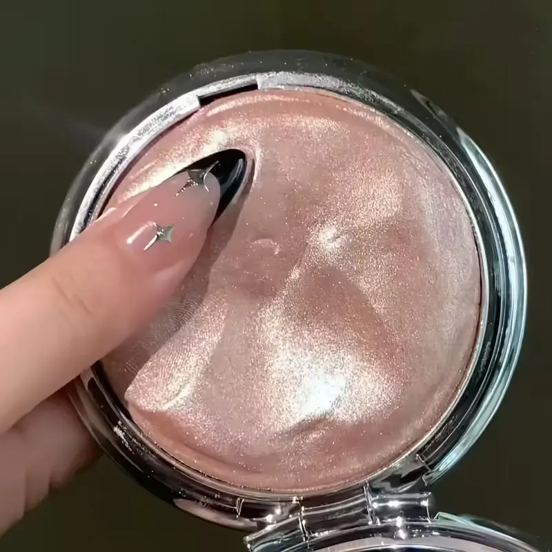 [HERORANGE Eyeshadow Palette] Multi-functional glitter eyeshadows, highlighter, Glitter palette, Shimmer pigment palette, shimmering contouring product for highlighting, sculpting natural glow, perfect for stage performances, parties, music festivals