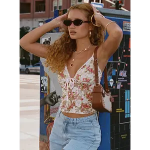 Amessa Lace Top Floral