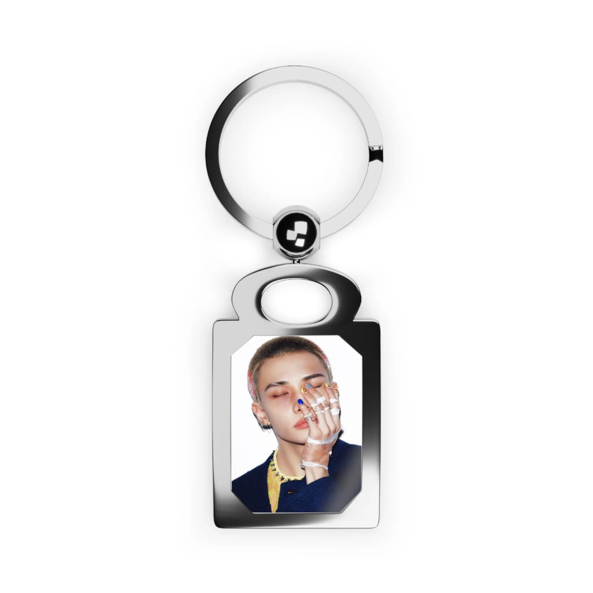 SKZ Jinnie KRMA Rectangle Photo Keyring