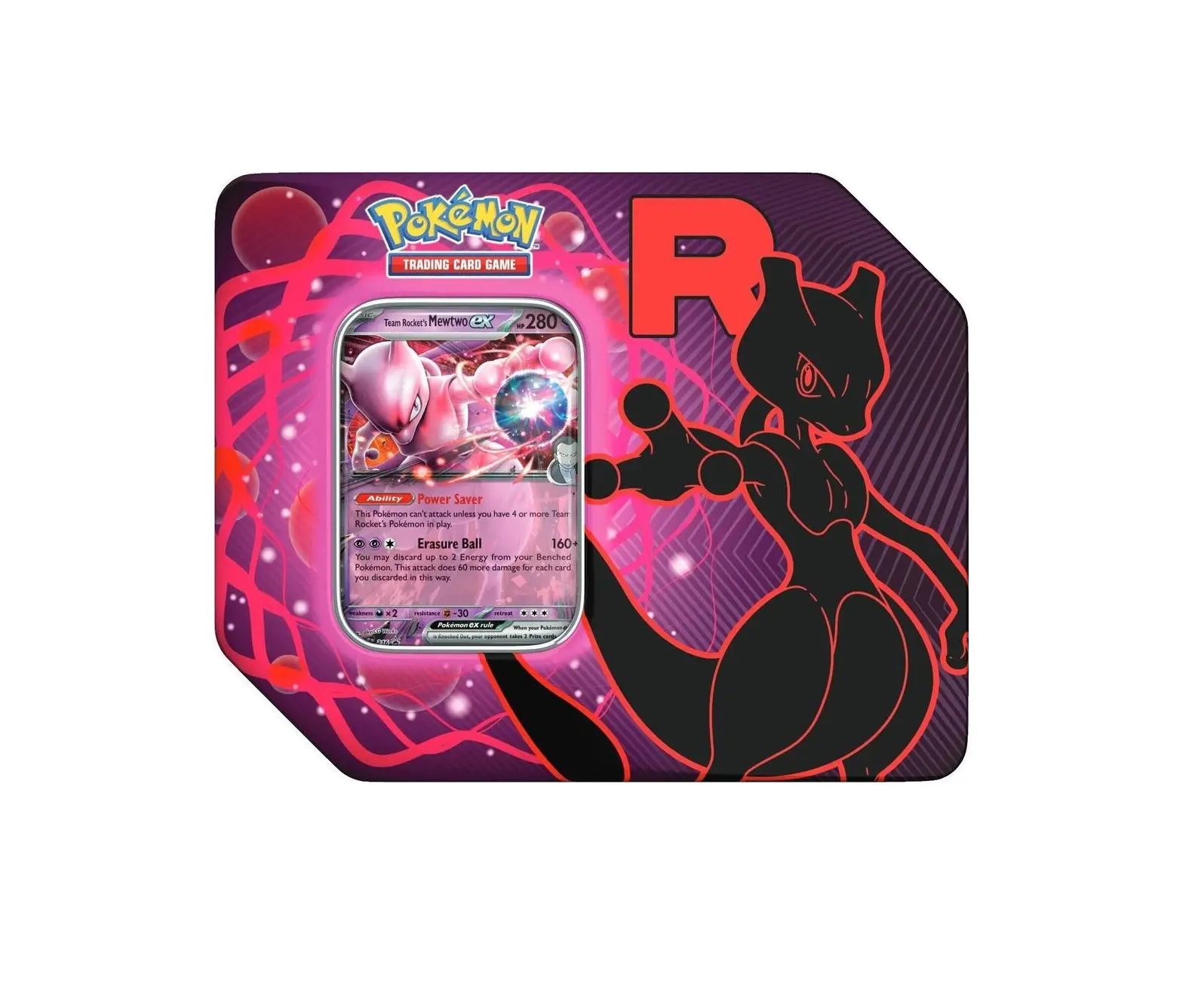 Team Rocket Tin *Random Art* (5 packs), Promo Cards, Trading Card Collectible
