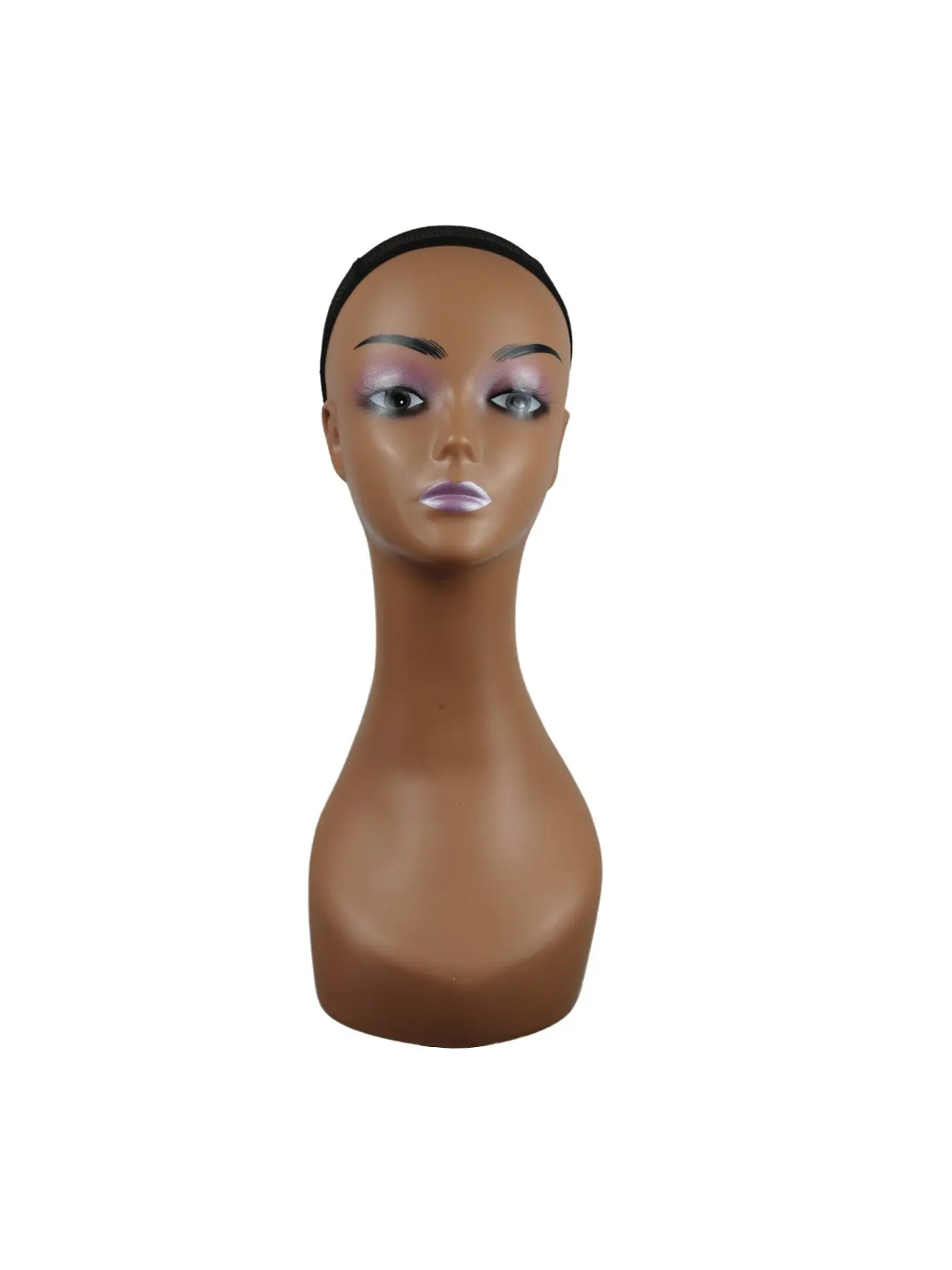 Female Mannequin Head for Wigs, Makeup, and Beauty Accessories Display, Realistic Design for Hats, Earrings, Necklace and Jewelry Display, Perfect for Retail