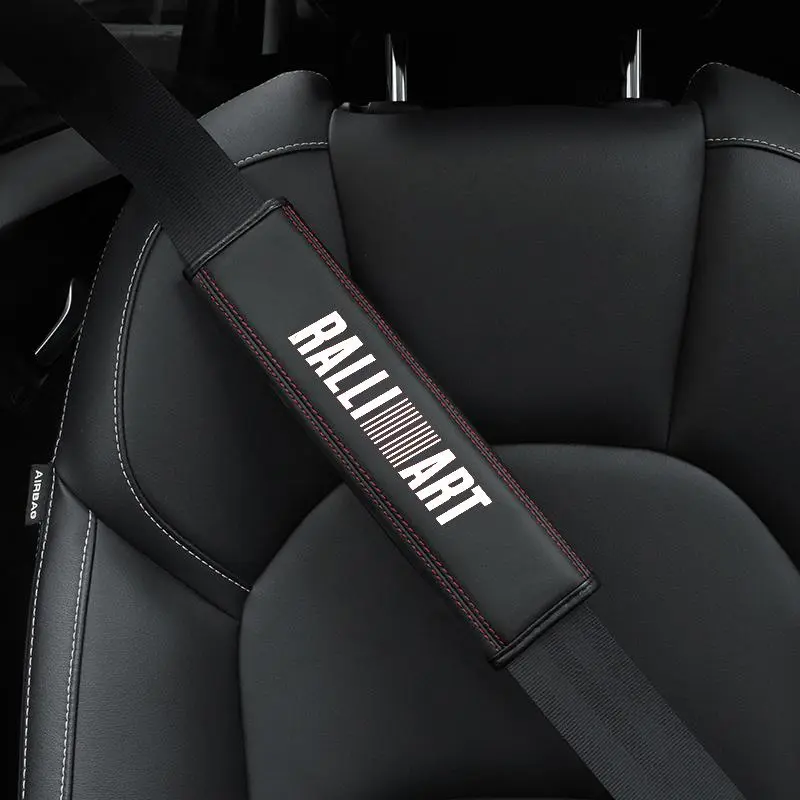 Car Seat Belt Shoulder Pad, Car Seat Belt Cover, Universal Car Interior Accessories for Mitsubishi Ralliart, Car Accessory