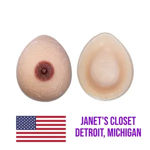 34DD/36D/38C Deep Concave Back Breast Forms Crossdressers Transgender Women