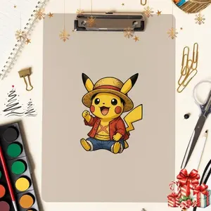 Pikachu One piPoke Inspired Sticker | My Only Effective Attack is Panic | vinyl decal