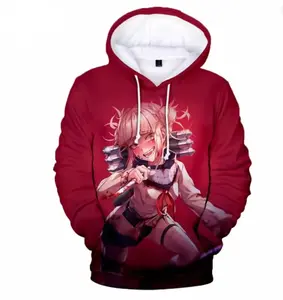 High Street Anime Himiko Toga 3D Printed Hoodie Sweatshirts Men Women Fashion Casual Pullover My Hero Academia Harajuku Hoodies