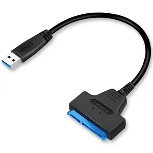 SATA to USB 3.0 Cable, USB to SATA III Hard Drive Adapter for 2.5 Inch SSD & HDD Data Transfer, Support UASP