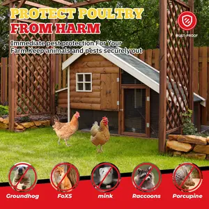 Hardware Cloth Hot-dip Galvanized After Welding Chicken Wire Mesh Roll Garden Plant Welded Metal Wire Fencing Roll, Rabbit Cages Snake Fence