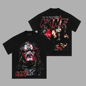 Kane - The Big Red Machine WWE Legend Cotton T-Shirt Team Hellfire, Brothers of Destruction Fans Shirt, WWE Fans Shirt, WWE Event Outfit