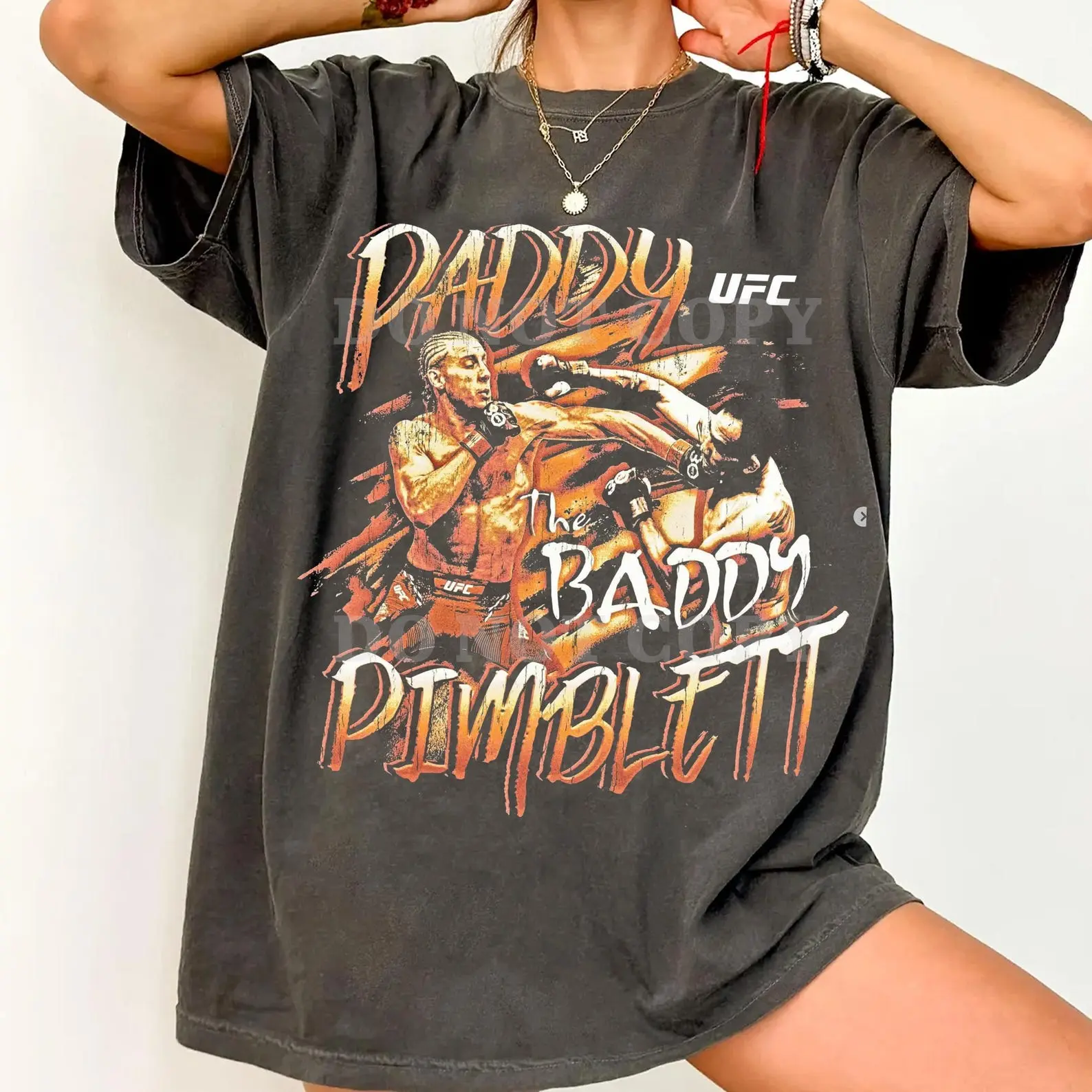 Comfort Colors Paddy The Baddy T-Shirt, Paddy Pimblett Graphic