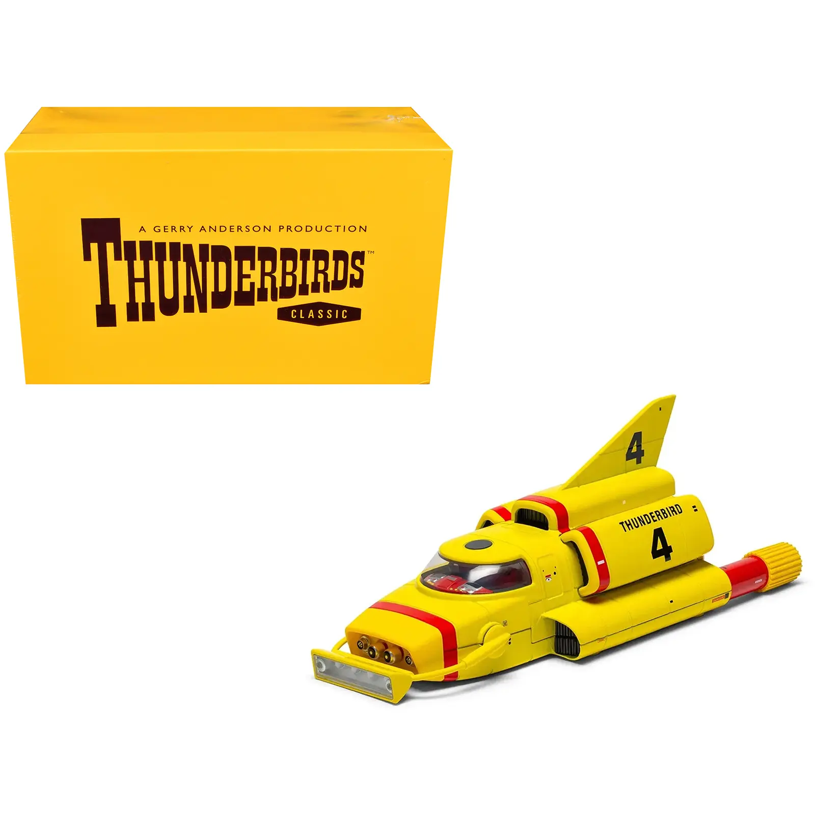 Thunderbird 4 Submarine Yellow "Thunderbirds" (1965-1966) TV Series "F.A.B. Collection" Diecast Model by Corgi