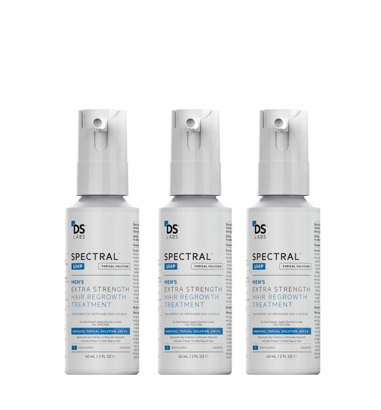 Spectral.UHP 3 Month Supply | Extra Strength Hair Regrowth Treatment with Minoxidil 5% Spectral.UHP 3 Month Supply | Extra Strength Hair Regrowth Treatment with Minoxidil 5%