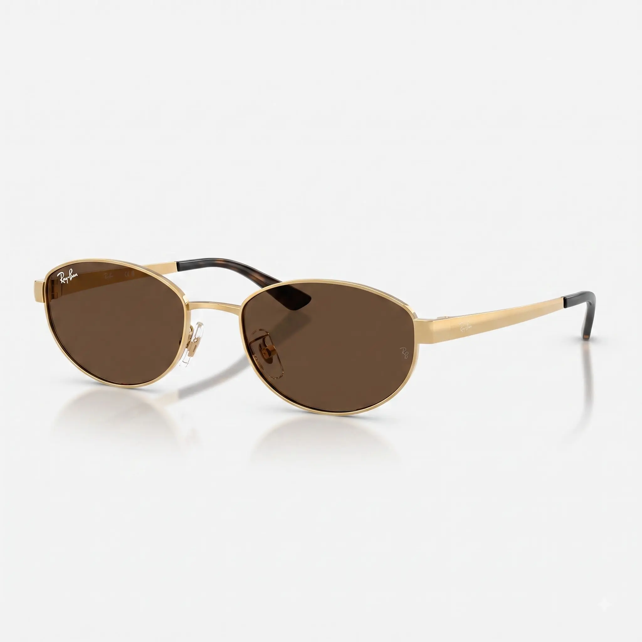 [Buy 2 get 1 free] Ray-Ban Designer Oval Frame Sunglasses Vintage Inspired Everyday Eyewear for Men Women